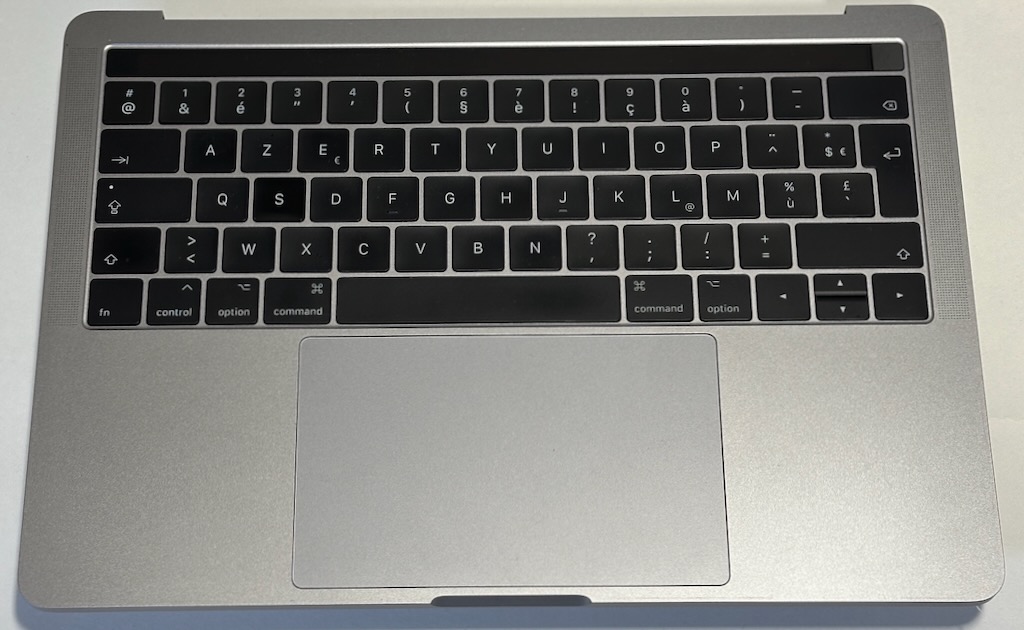 AZERTY toetsenbord lay-out MacBook