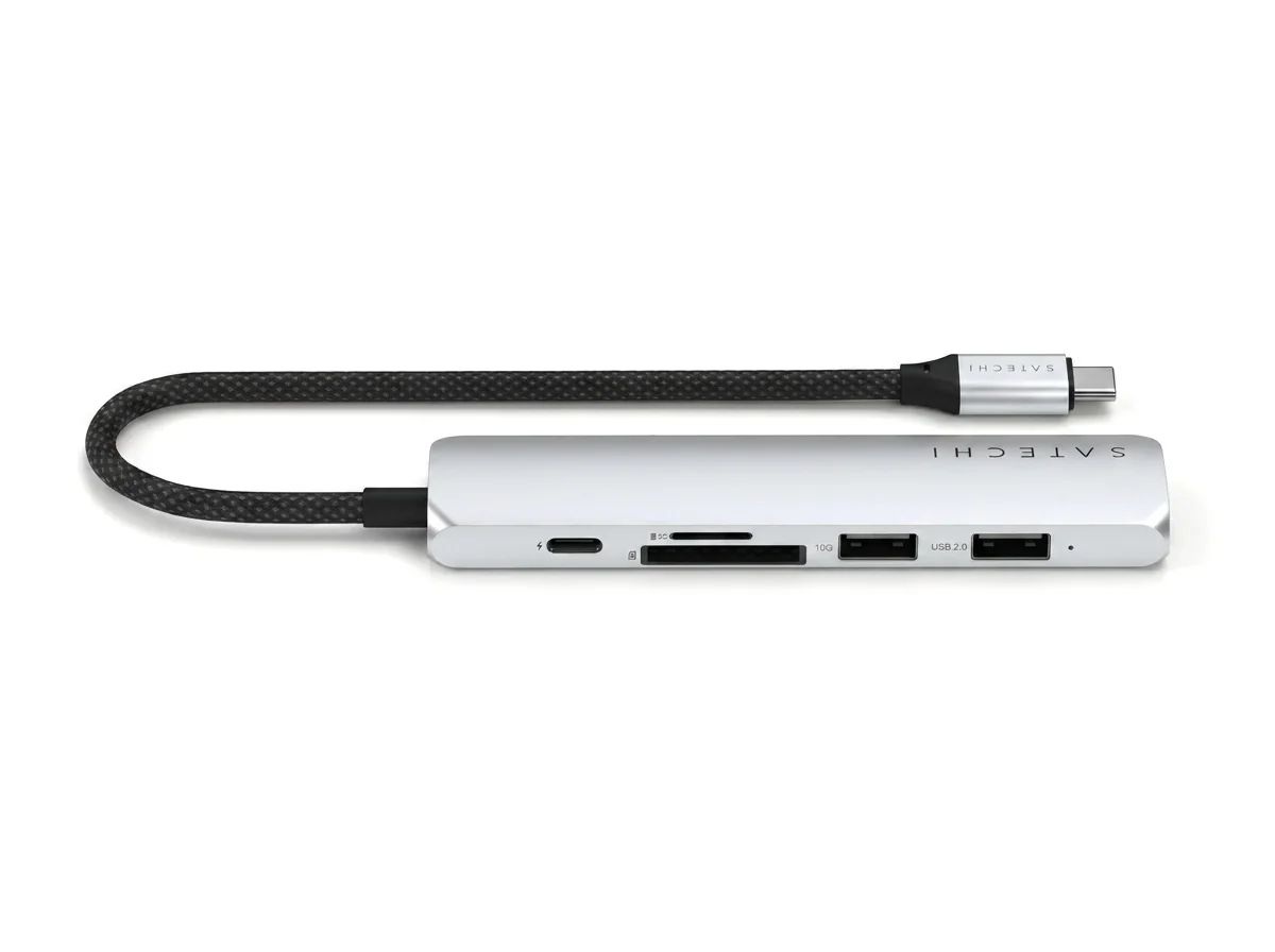 Satechi 6-in-1 USB-c Multiport adapter 2025 refurbished Grade Nieuw — φωτογραφία 2