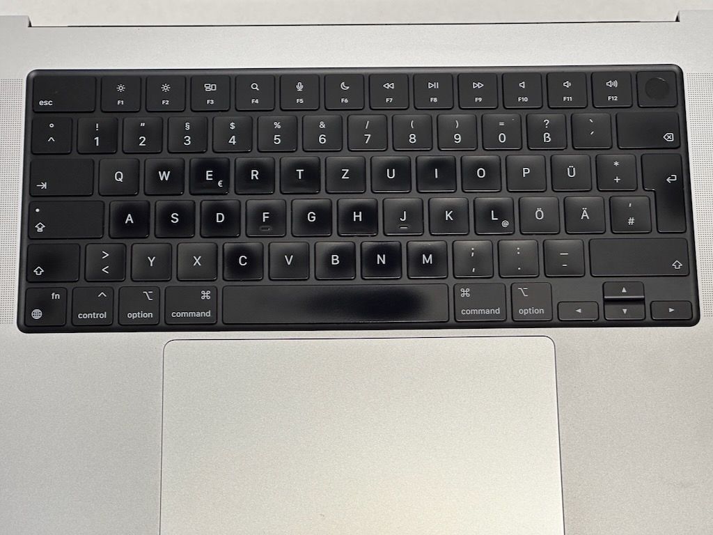 QWERTZ toetsenbord lay-out MacBook