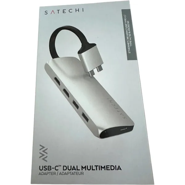 Satechi USB-C Dual Multimedia Adapter – nieuw | iMac and More