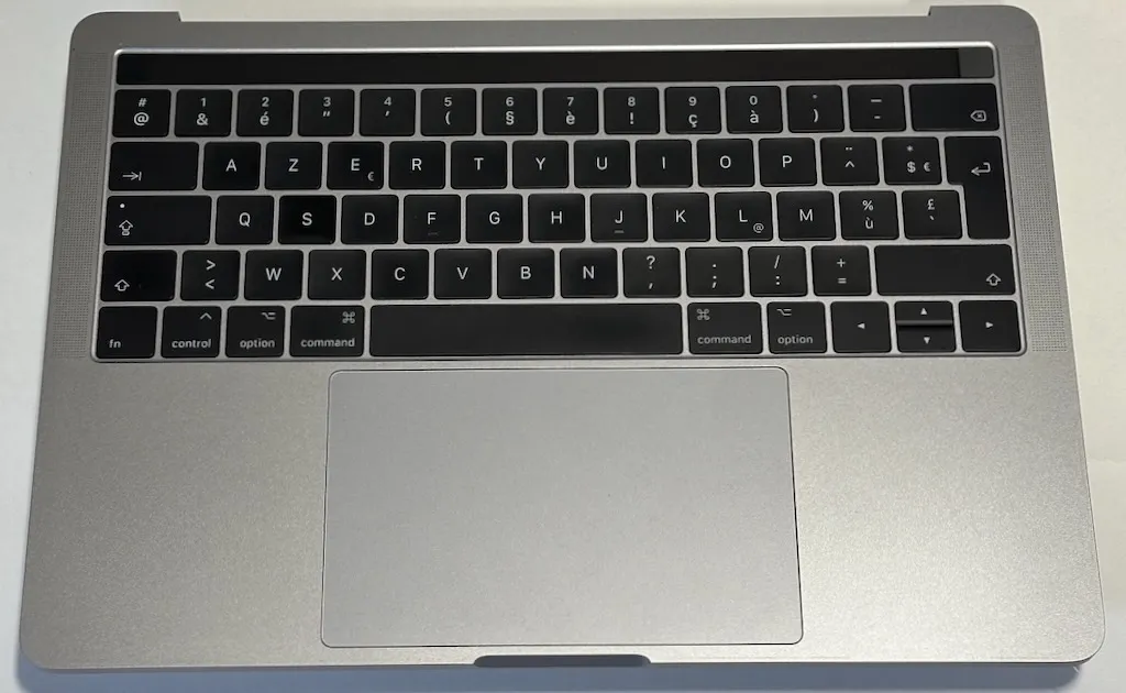 AZERTY toetsenbord lay-out MacBook