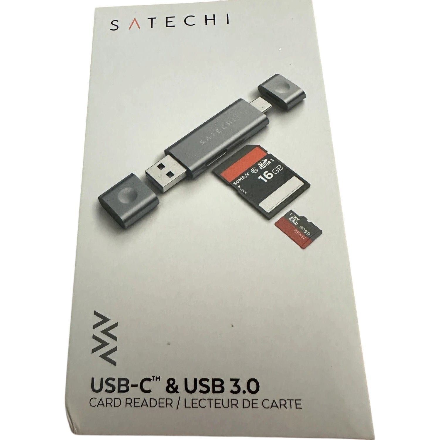 Satechi USB-C & USB 3.0 & Kaartlezer Adapter 2025 refurbished Grade Nieuw