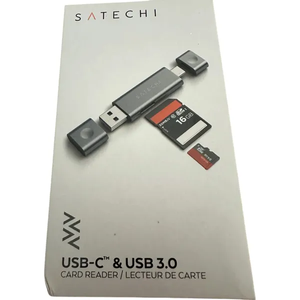 Satechi USB-C & USB 3.0 & Kaartlezer Adapter – nieuw | iMac and More