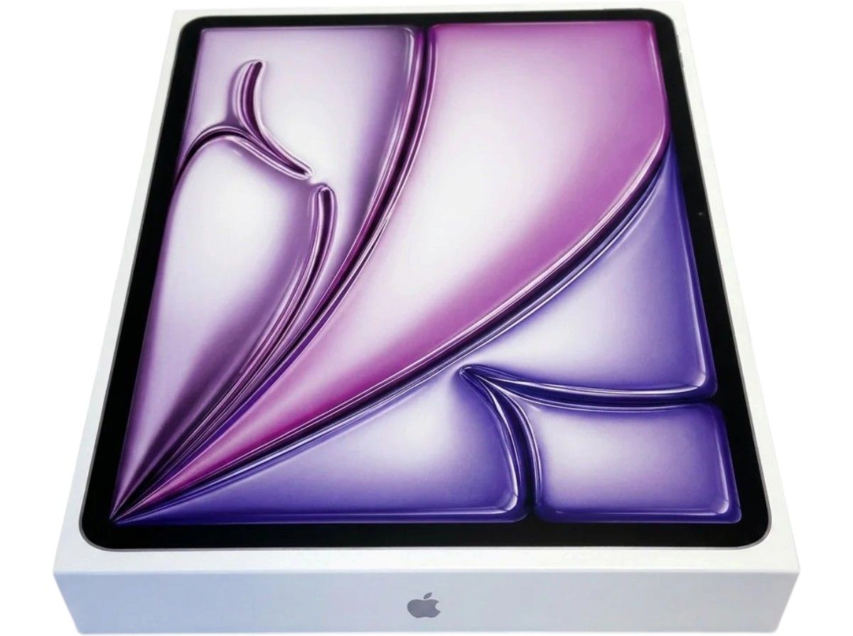 iPad Air 13 inch M2, Purple 2024 refurbished Grade Nieuw