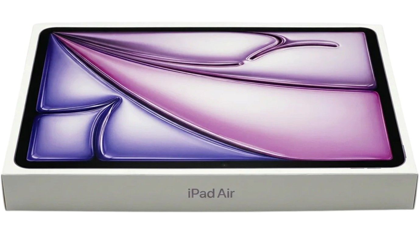 iPad Air 13 inch M2, Purple 2024 refurbished Grade Nieuw — φωτογραφία 4