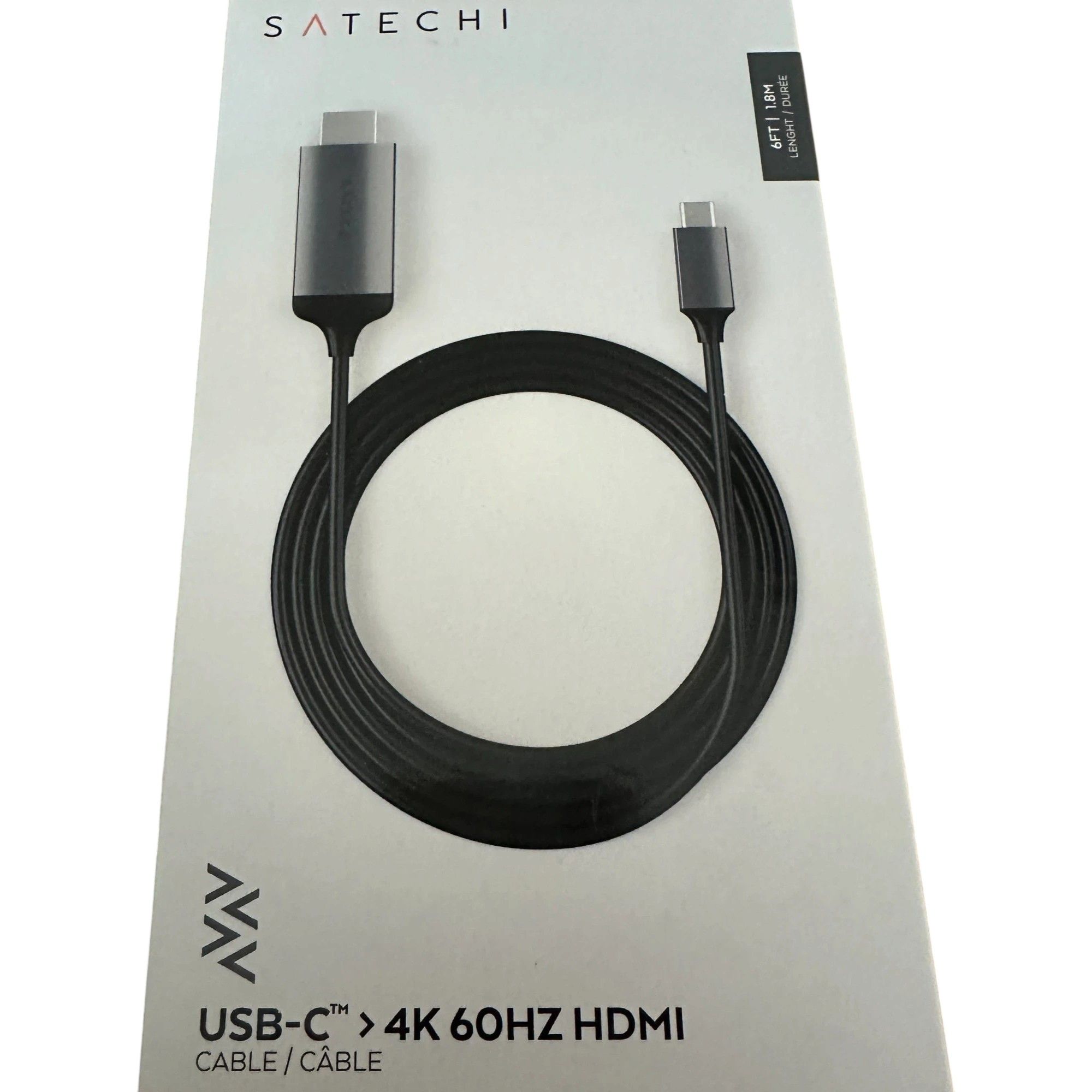 Satechi USB-C 4K 60HZ HDMI Kabel 2025 refurbished Grade Nieuw